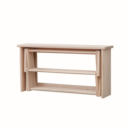 Collective Wall Clothes Drying Rack ~ Solid Maple Hardwood, Folding, Hand Built in USA - Tampa Home & Garden Store