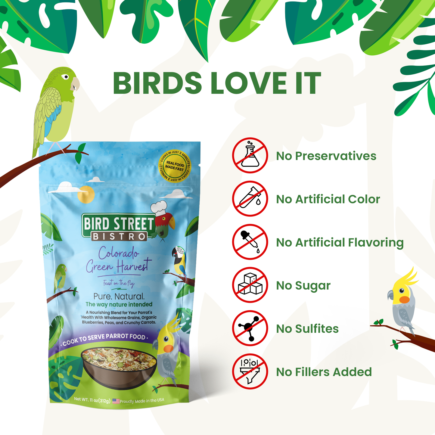 Colorado Green Harvest- Feast on The Fly - Tampa Home & Garden Store