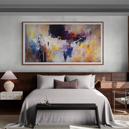 Canvas Print Colorplay Symphony by Tailored Canvases, abstract crafting canvas with wood frame on Tampa Home & Garden Store
