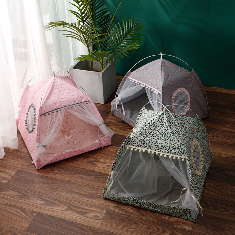 Comfy Calming Pet Tent Bed for Small Dogs and Cats - Tampa Home & Garden Store