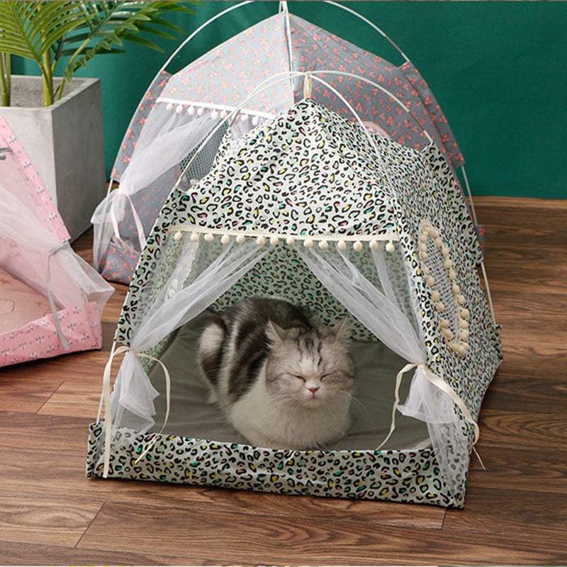 Comfy Calming Pet Tent Bed for Small Dogs and Cats - Tampa Home & Garden Store