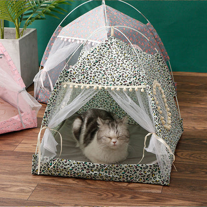 Comfy Calming Pet Tent Bed for Small Dogs and Cats - Tampa Home & Garden Store