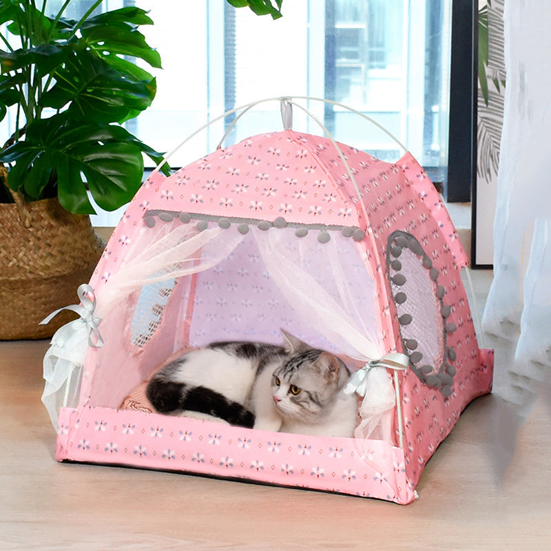 Comfy Calming Pet Tent Bed for Small Dogs and Cats - Tampa Home & Garden Store