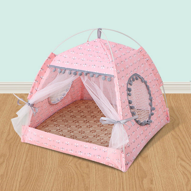Comfy Calming Pet Tent Bed for Small Dogs and Cats - Tampa Home & Garden Store