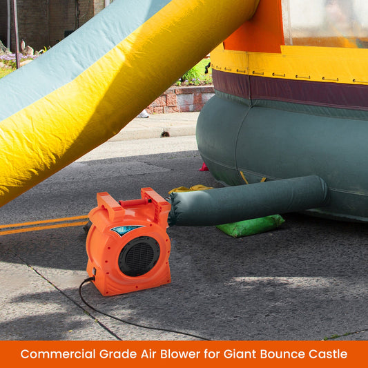 1500W 2 HP Commercial Air Blower for Giant Outdoor Inflatable Bounce House - Tampa Home & Garden Store