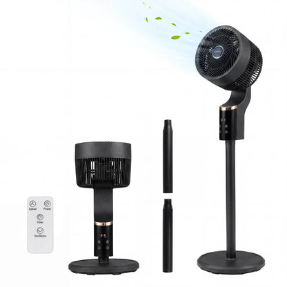 Compact Standing Fan 70 Degree Oscillation