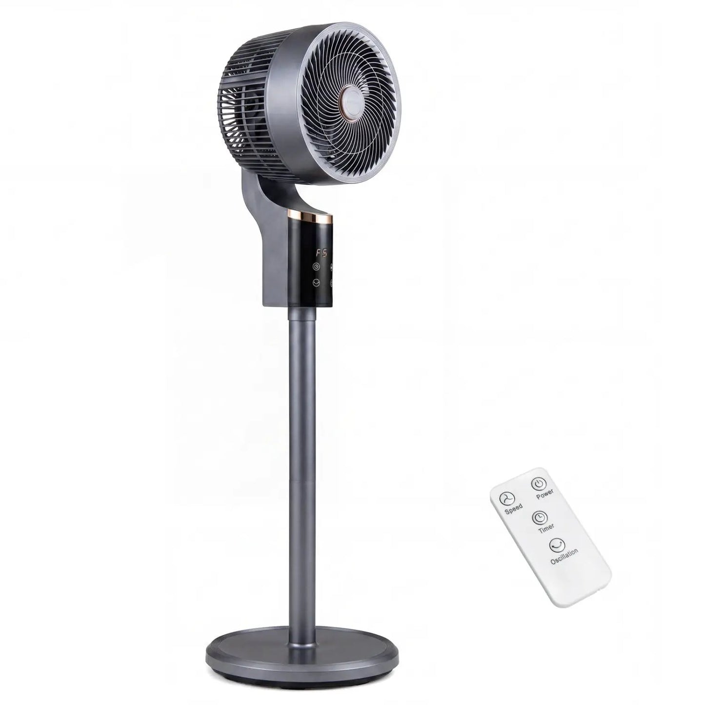Compact Standing Fan 70 Degree Oscillation