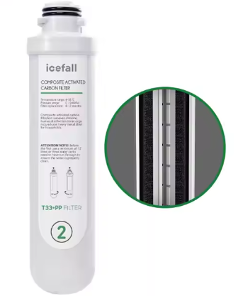 Composite Activated Carbon Filter pp T33 Water Filter Active Carbon Water Filter - Tampa Home & Garden Store