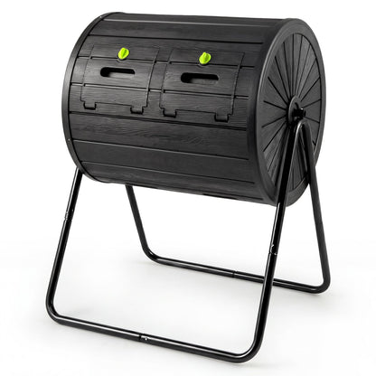 Compost Tumbler 37.5 Gallon Large Outdoor Compost Bin
