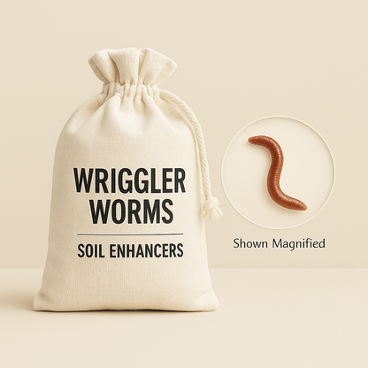 Composting Red Wriggler Worms - Tampa Home & Garden Store