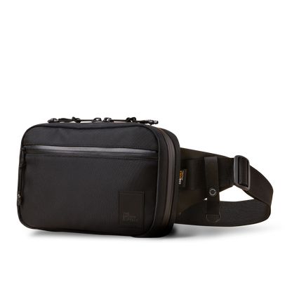 Concealsling crossbody bag in black textured fabric by The Brown Buffalo on Tampa Home & Garden Store