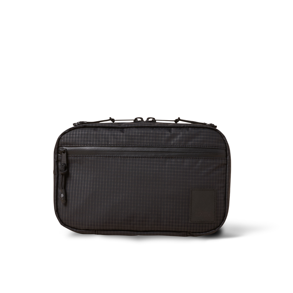 Concealsling crossbody bag in dark charcoal grid-pattern fabric by The Brown Buffalo on Tampa Home & Garden Store