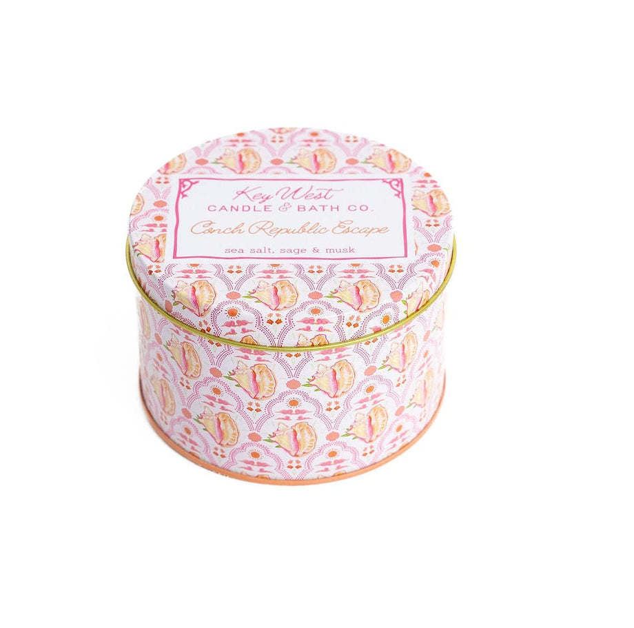 Conch Republic Escape Travel Tin - Tampa Home & Garden Store