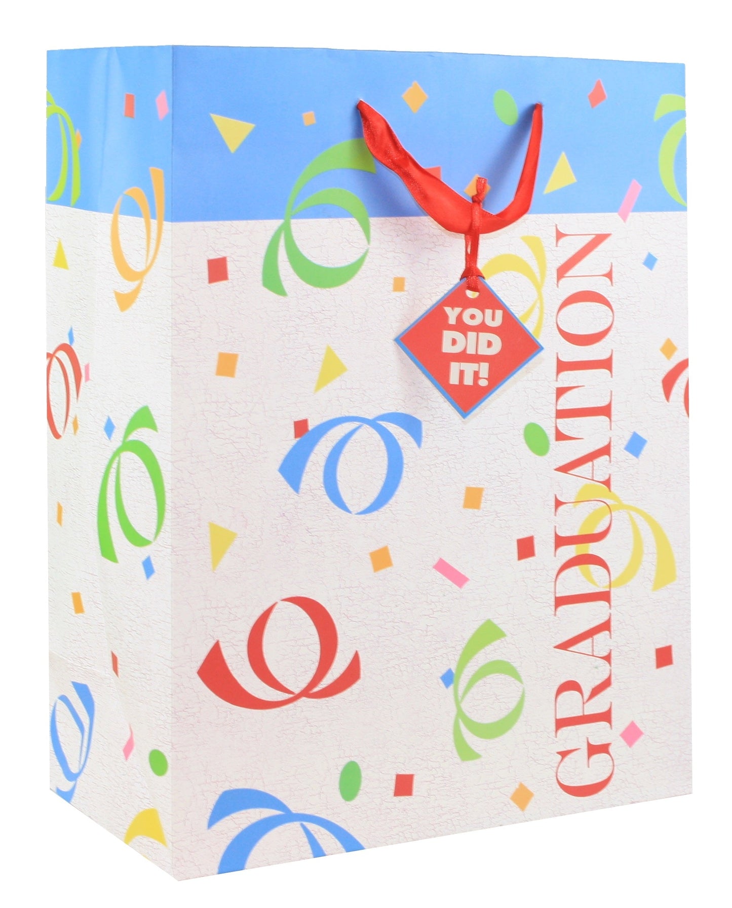 Confetti Graduation - Large Gift Bag - Tampa Home & Garden Store