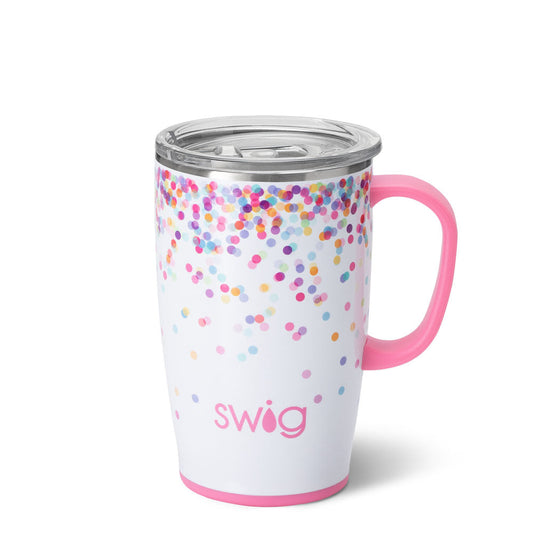 Confetti Travel Mug (18oz) - Tampa Home & Garden Store