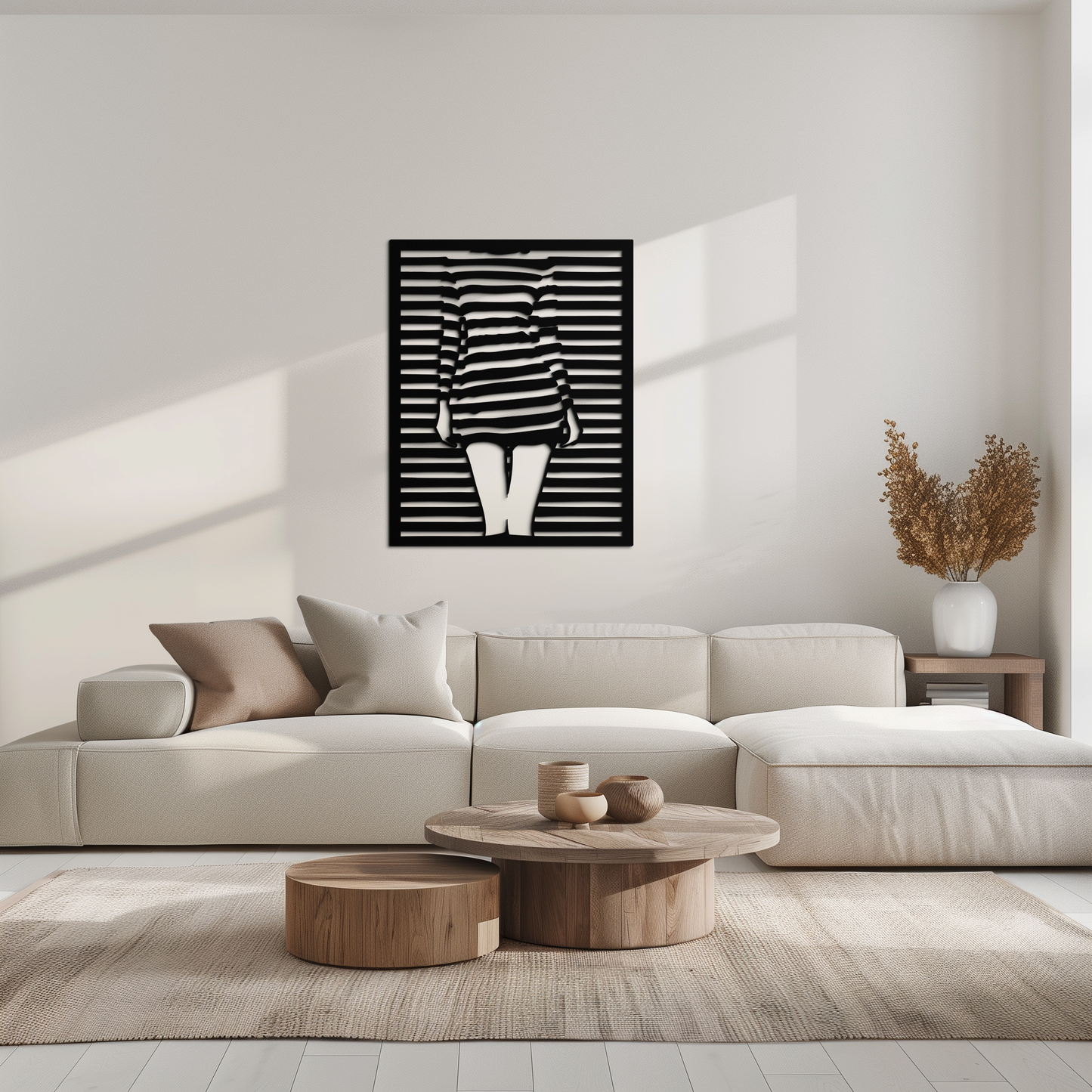 Confident Woman Metal Wall Art - Elegant Female Face Steel Silhouette- KAF476 - Tampa Home & Garden Store