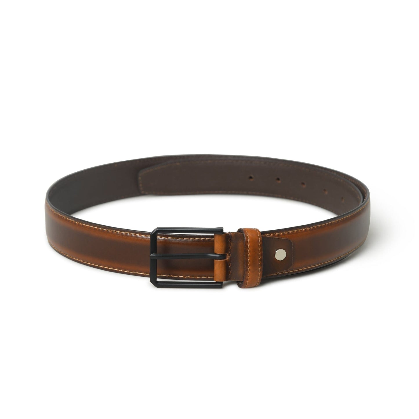 Cooper Caramel Leather Belt - Tampa Home & Garden Store