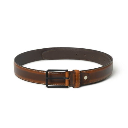 Cooper Caramel Leather Belt - Tampa Home & Garden Store