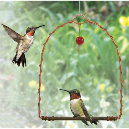 Copper Hummingbird Swing - Tampa Home & Garden Store