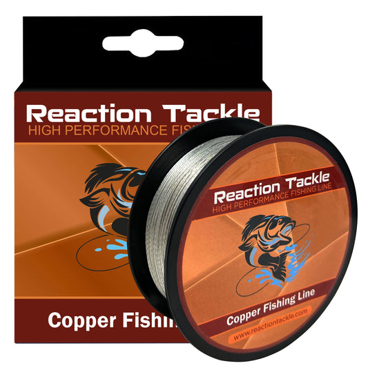 Reaction Tackle Copper Fishing Line - Trolling Wire - Tin Coated - New