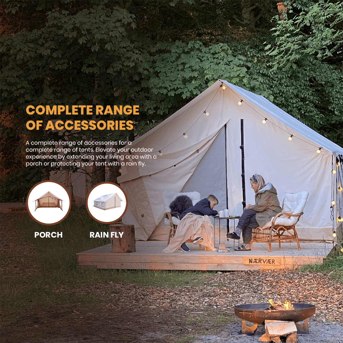 16'x24' Alpha Wall Tent