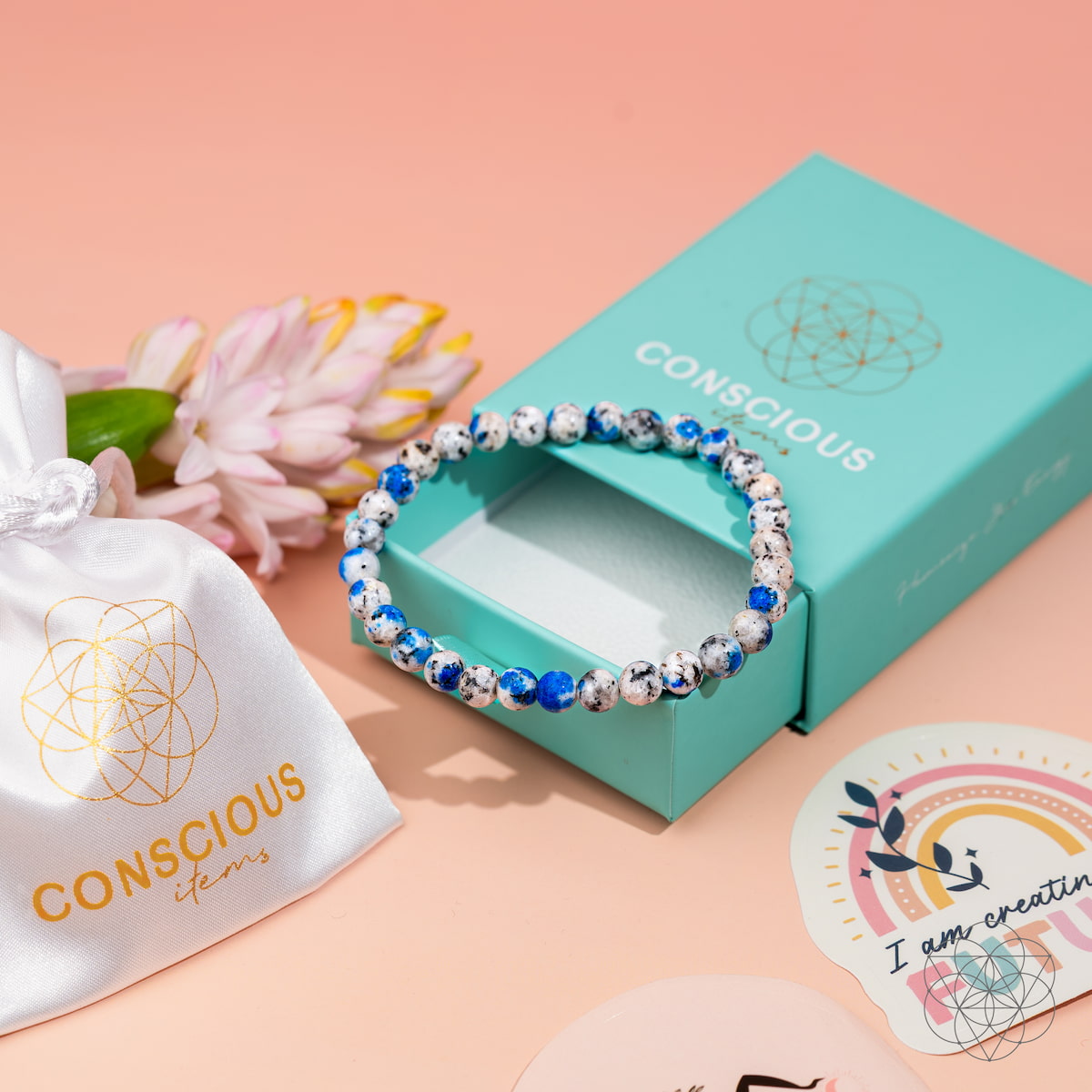 Rare K2 Stone Bracelet of Spiritual Adventure | 6mm