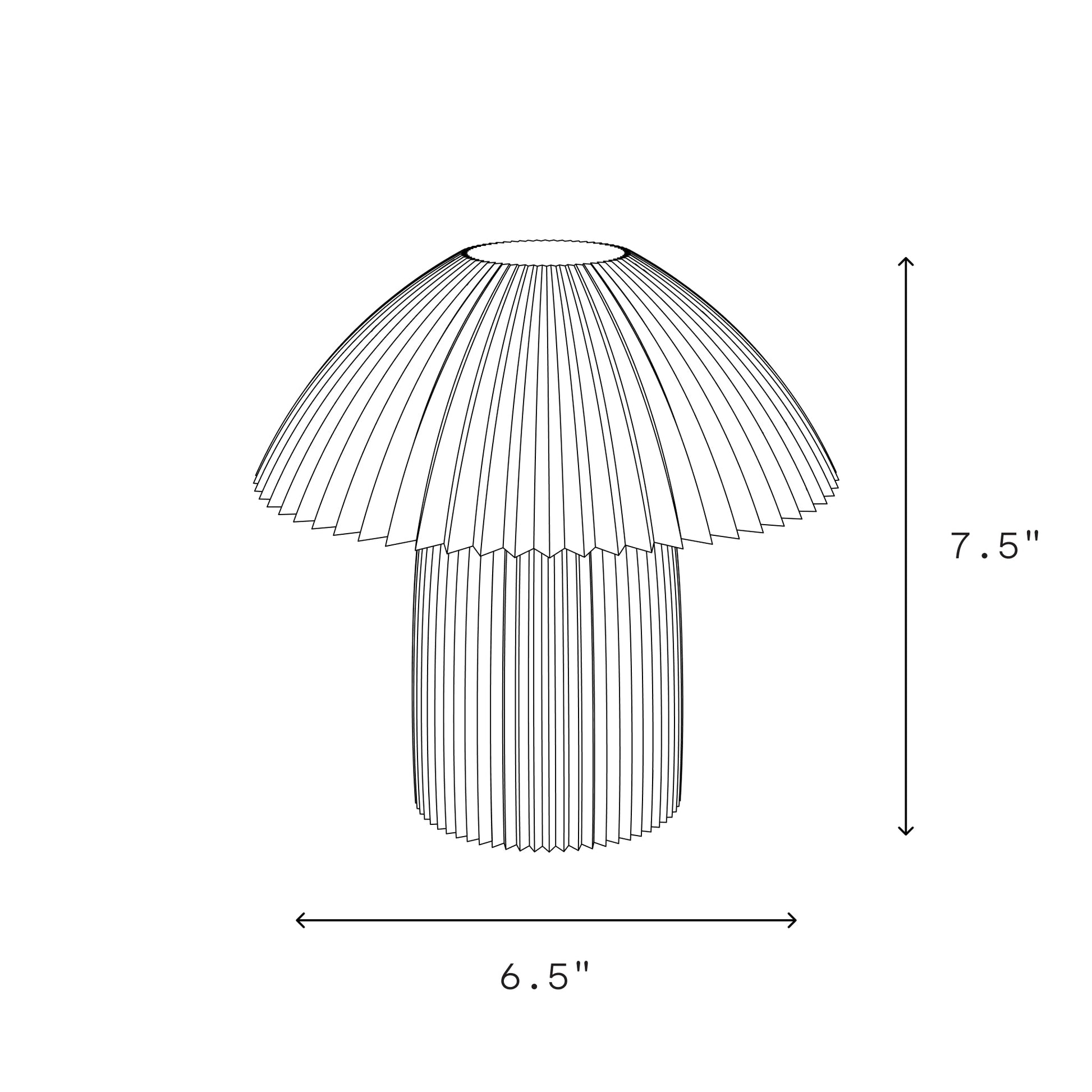 Cordless Kinoko Lamp - Tampa Home & Garden Store