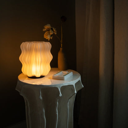 Mini lampe ondulée sans fil
