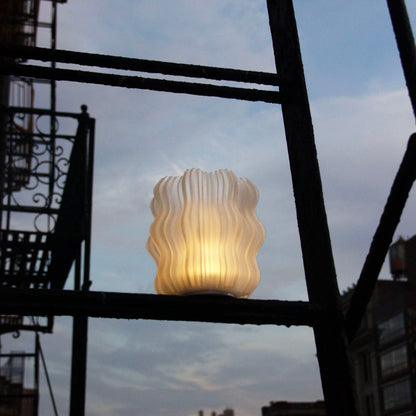 Mini lampe ondulée sans fil