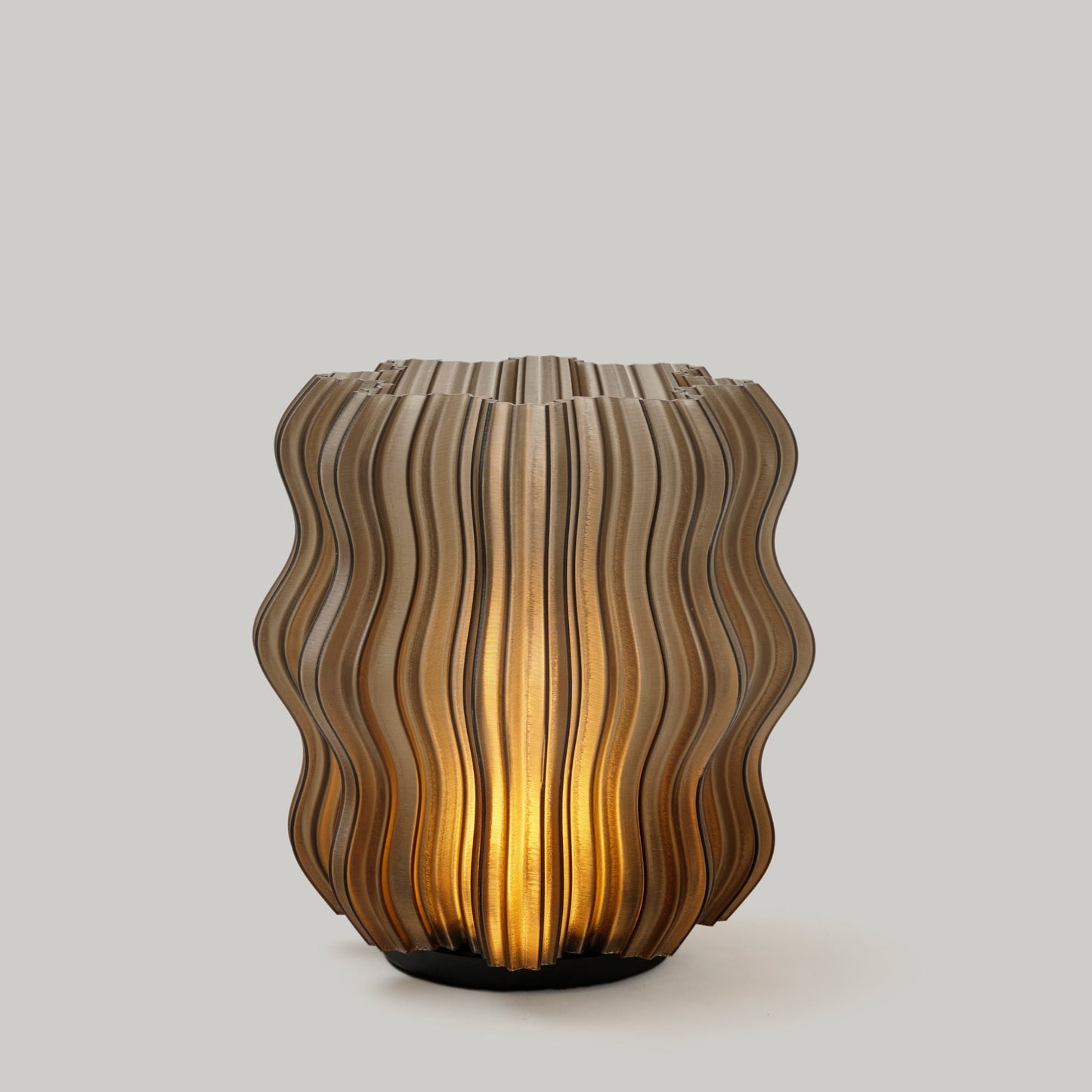 Mini lampe ondulée sans fil