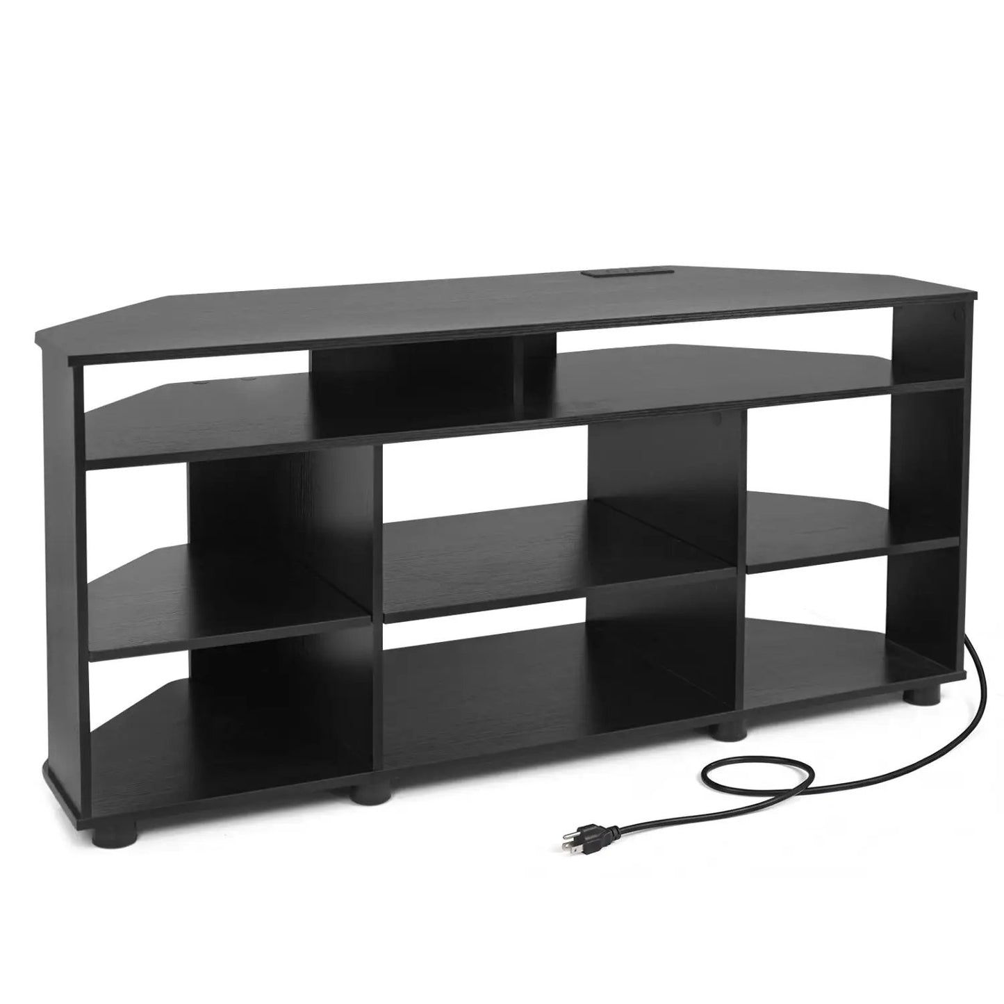 Corner TV Stand for 55 Inch TV With Storage