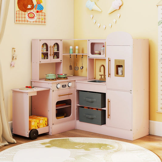Corner Kitchen with Lights and Sounds for Kids Ages 3+ - Tampa Home & Garden Store