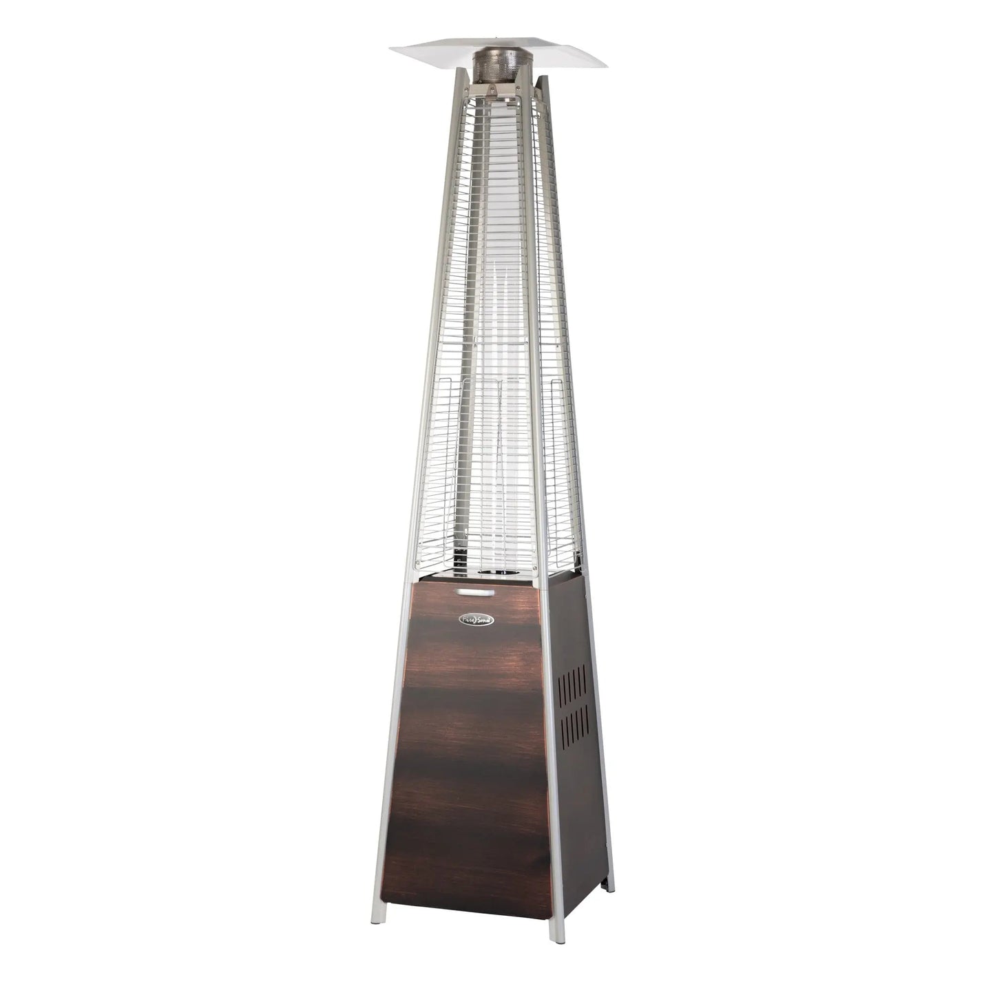 Gas heater Coronado Brushed Bronze Pyramid Flame Patio Heater by Fire Sense/Balkene Home on Tampa Home & Garden Store