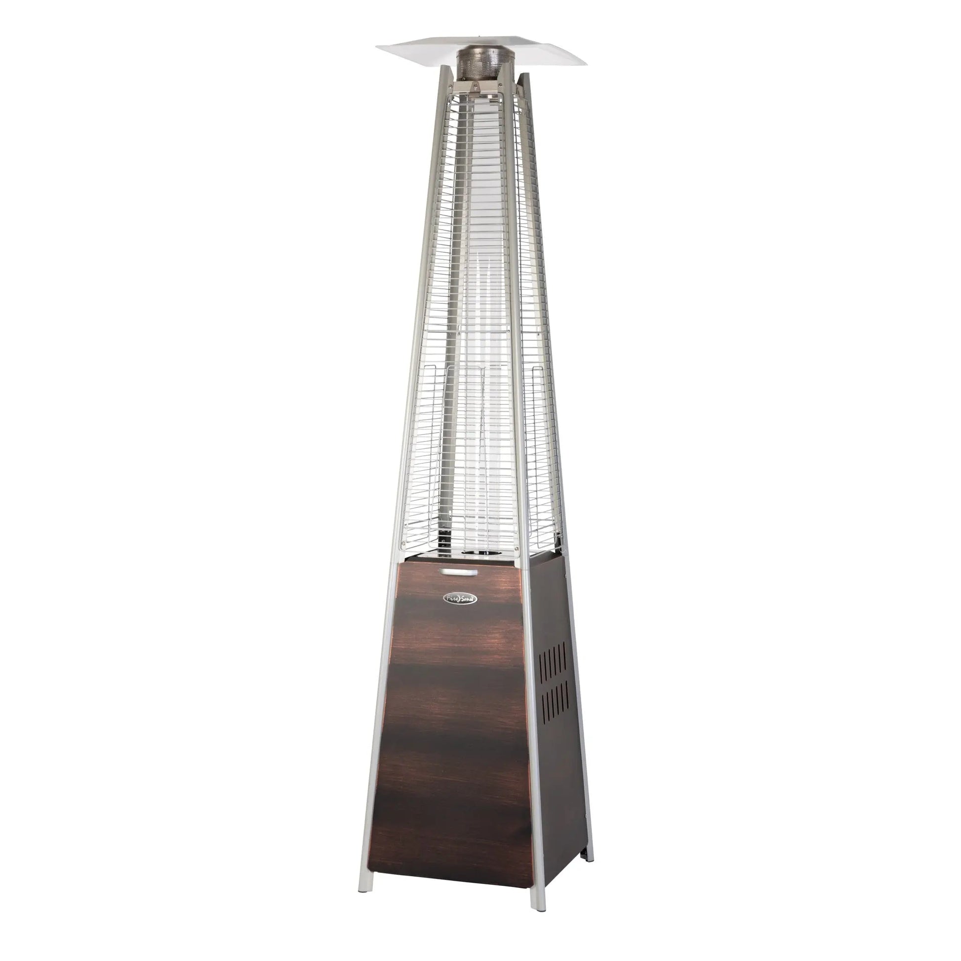 Gas heater Coronado Brushed Bronze Pyramid Flame Patio Heater by Fire Sense/Balkene Home on Tampa Home & Garden Store