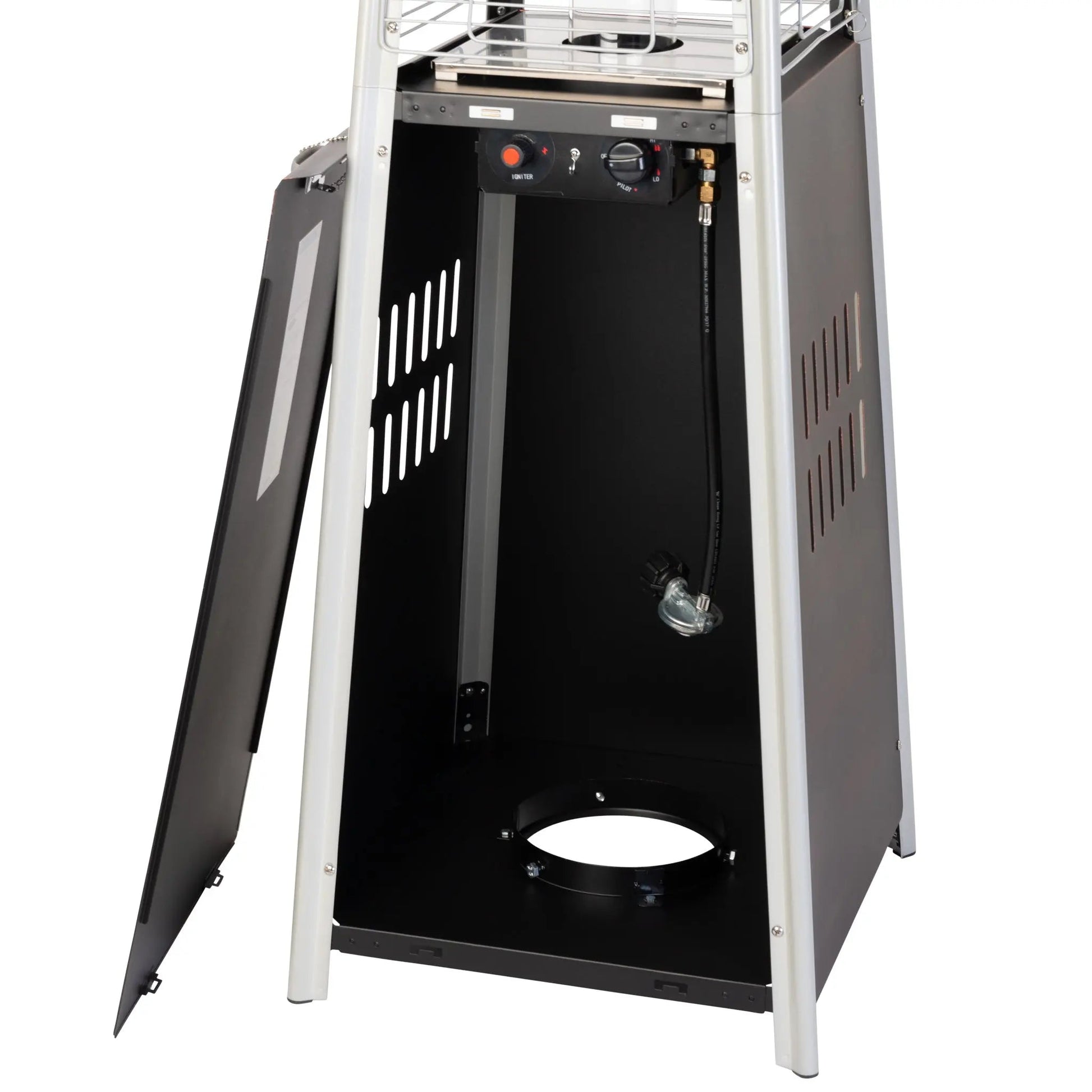Coronado Brushed Bronze Pyramid Flame Patio Heater gas heater Fire Sense/Balkene Home on Tampa Home & Garden Store