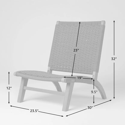 Costa Rica Outdoor Modern Lounge Chair - Tampa Home & Garden Store