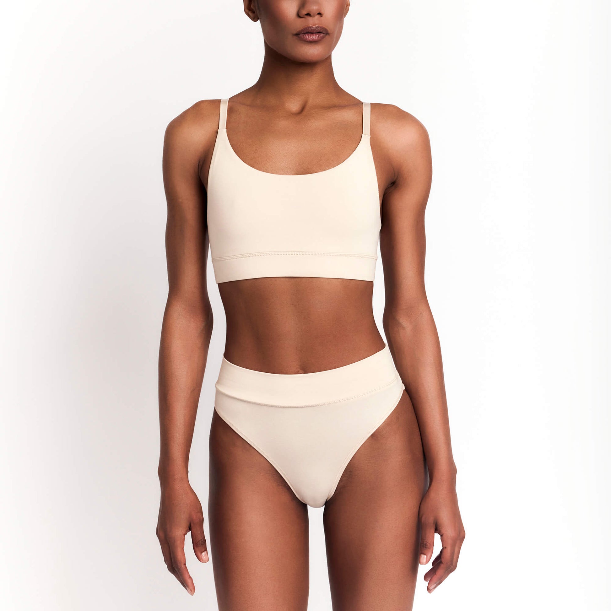 Cheeky Tanga organic cotton briefs nude beige tone Net Positive on Tampa Home & Garden Store