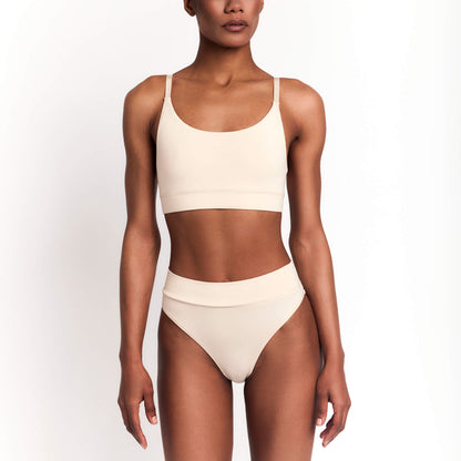 Cheeky Tanga organic cotton briefs nude beige tone Net Positive on Tampa Home & Garden Store