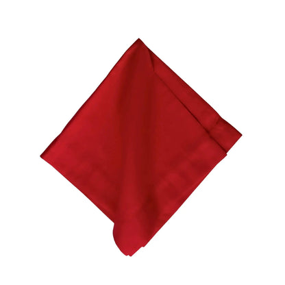 Napkins solid cotton red by Talah Home for elegant tables on Tampa Home & Garden Store