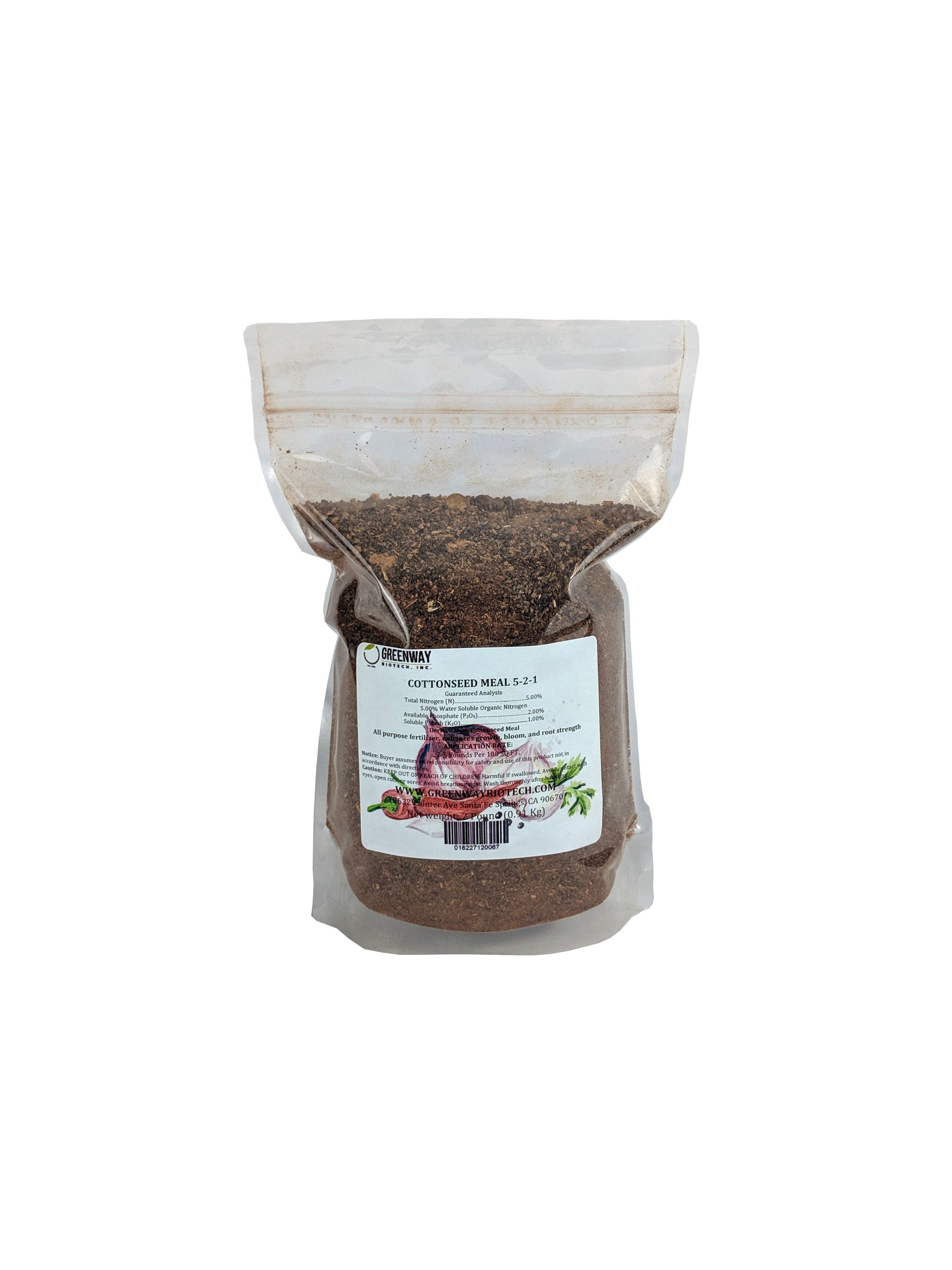 Cottonseed Meal Fertilizer 5-2-1, Cotton Seed Meal - Tampa Home & Garden Store