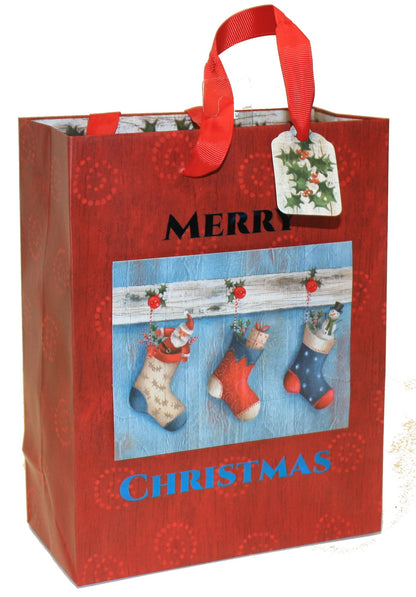 Country Medium Handmade Gift Bags - Show Off - Tampa Home & Garden Store