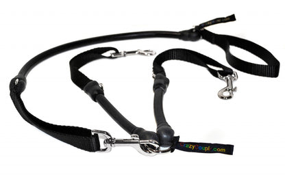 Crazycouplr 2 Dogs On 1 Leash No Tangle Walking