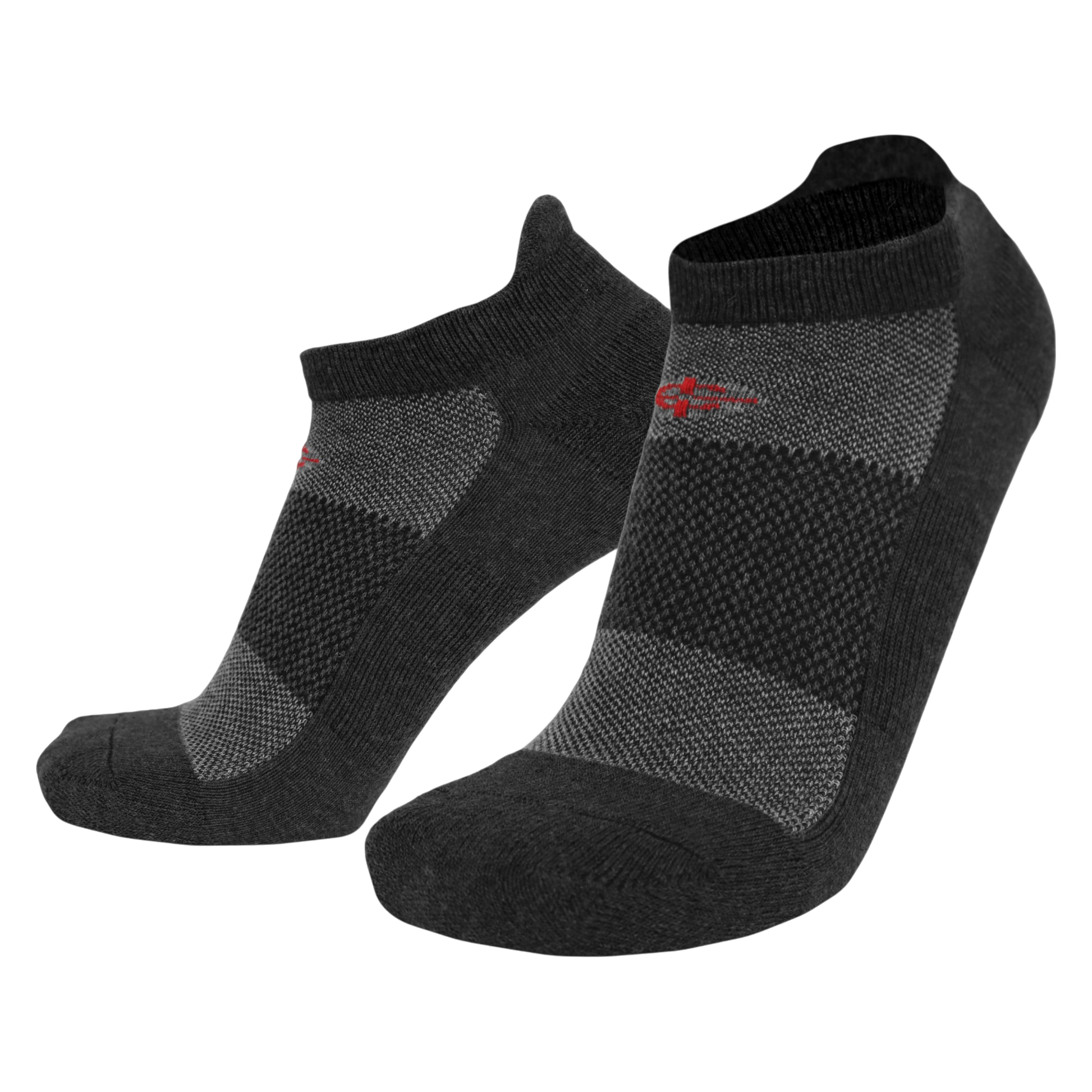 Wool BEAST Lo-Cut military sock by Covert Threads, dark gray athletic knit on Tampa Home & Garden Store