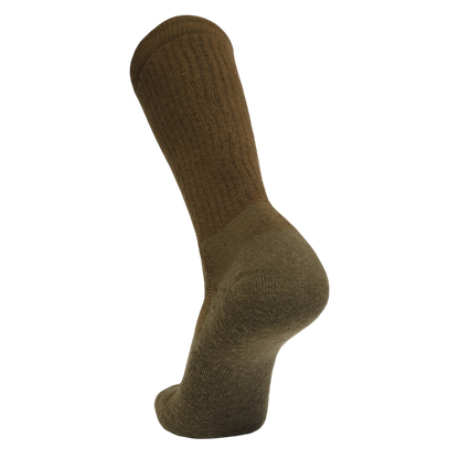Desert Sock military crew sock tan brown for hot weather on Tampa Home & Garden Store