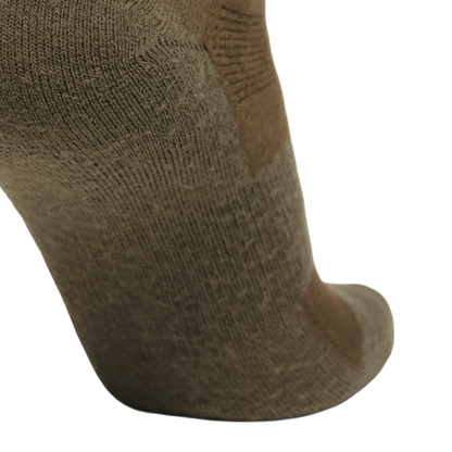 Desert Sock crew-style military socks in desert tan knit fabric by Covert Threads on Tampa Home & Garden Store