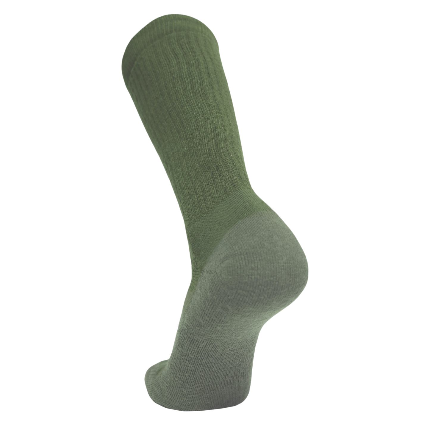 Desert Sock military crew socks in olive green for hot weather on Tampa Home & Garden Store