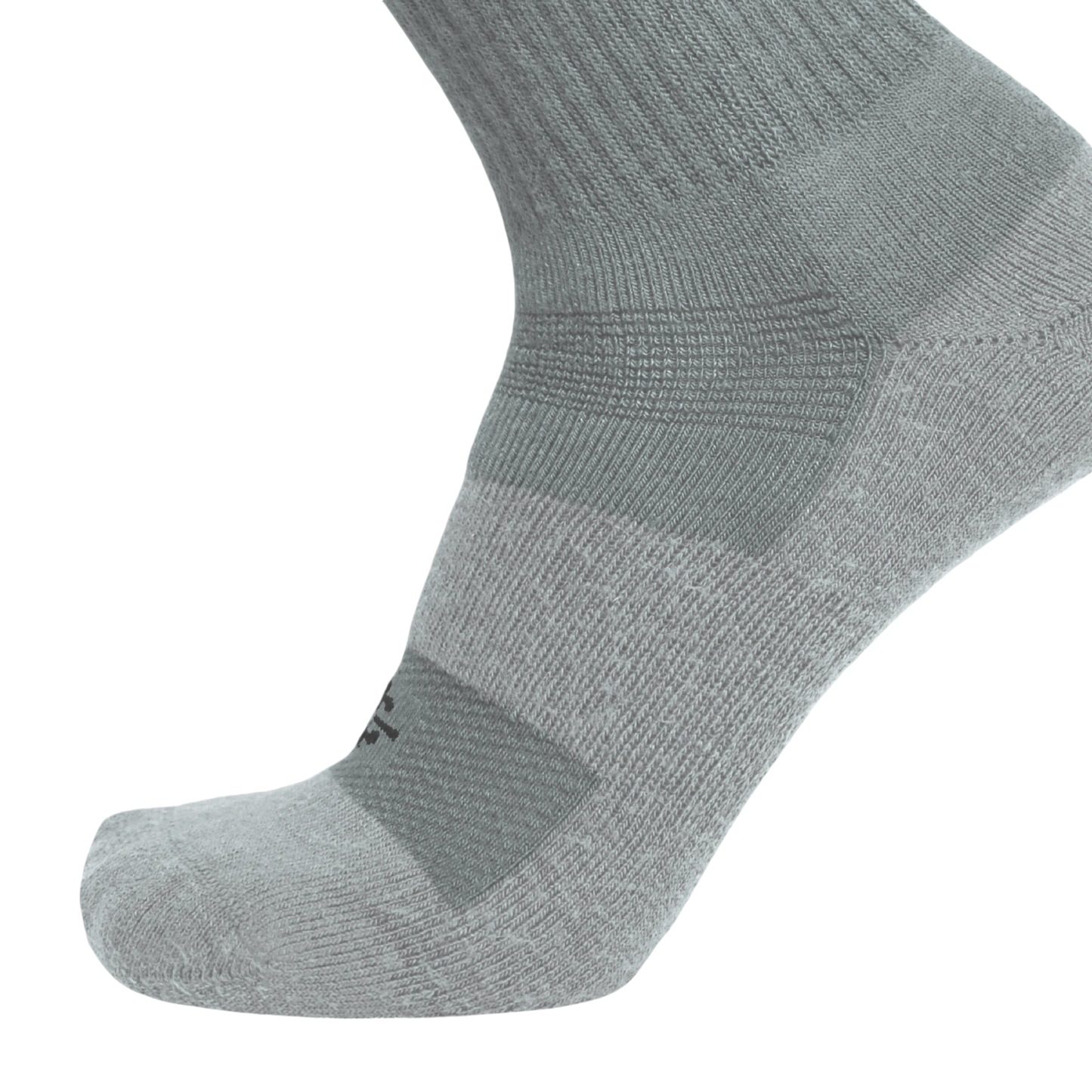 Desert Sock gray crew knit sock by Covert Threads for hot weather military use on Tampa Home & Garden Store