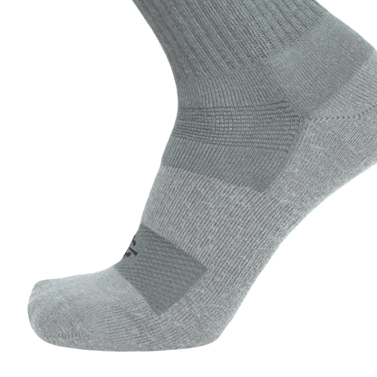 Desert Sock gray crew knit sock by Covert Threads for hot weather military use on Tampa Home & Garden Store