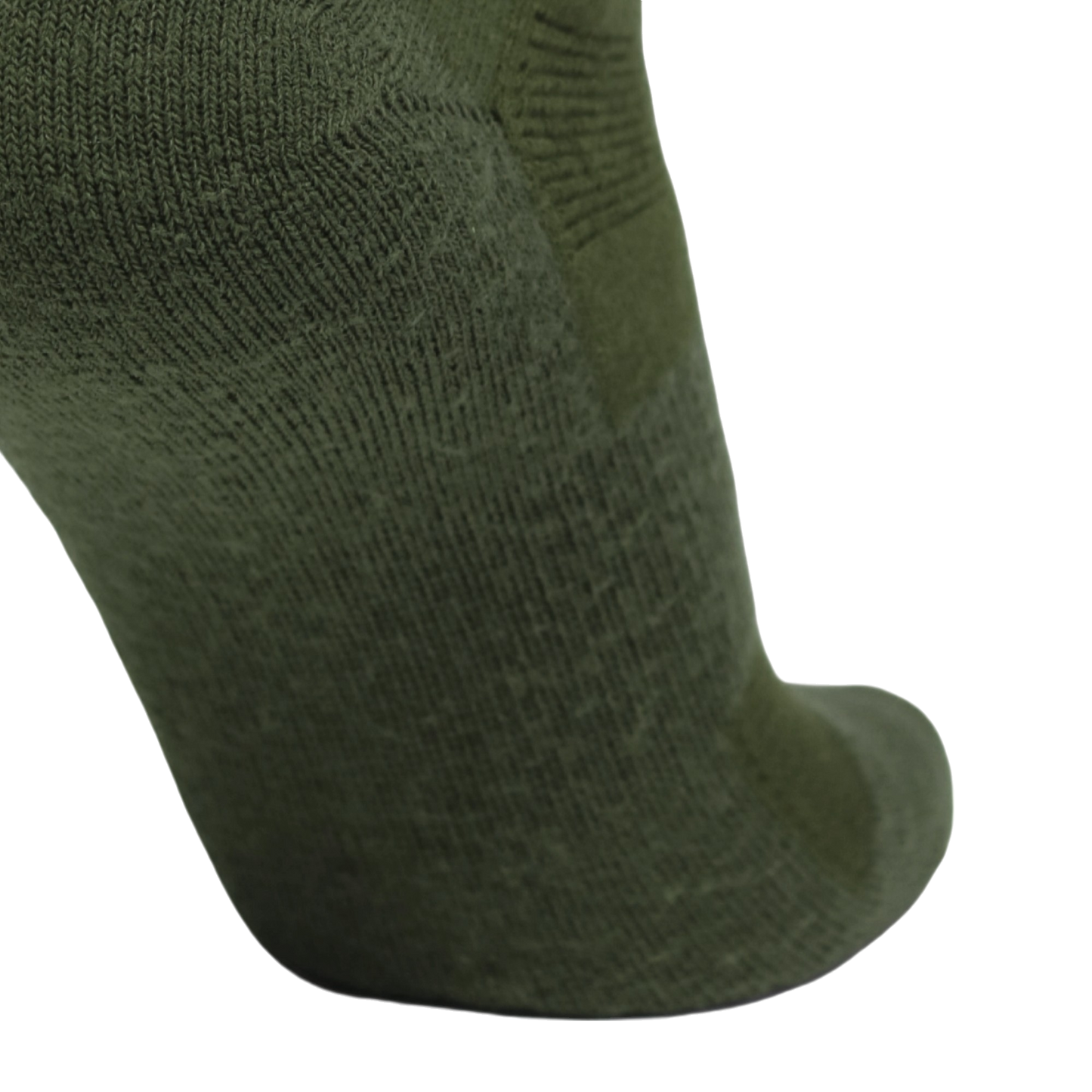 Desert Sock military crew sock olive green knit by Covert Threads for hot weather on Tampa Home & Garden Store