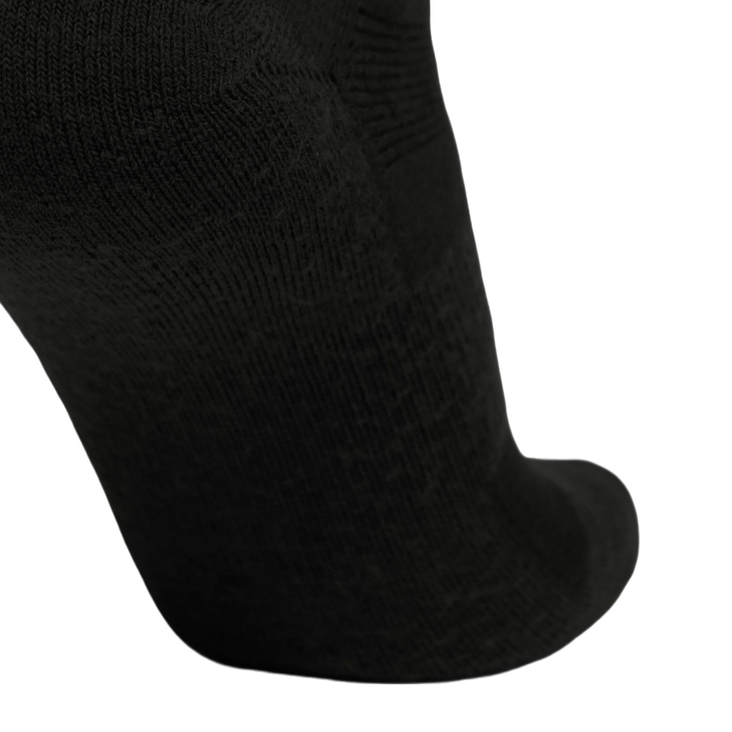 Desert Sock military crew sock in black knit with breathable texture for hot weather on Tampa Home & Garden Store
